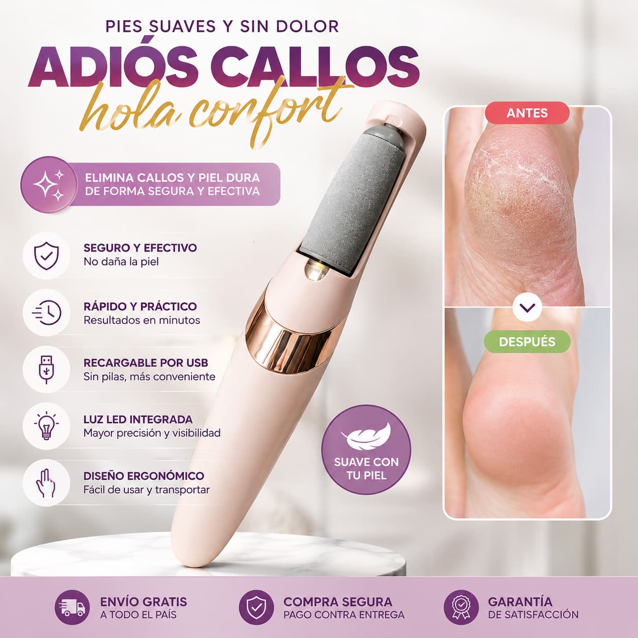 FootCare Max® - Eliminador de Callos en Casa