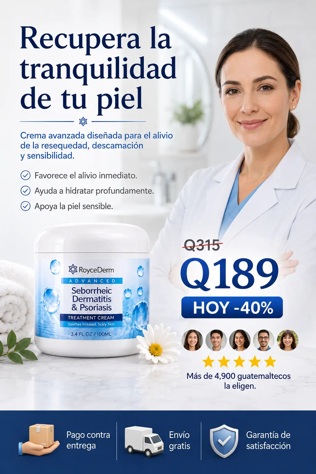 Crema RoyceDerm Advanced