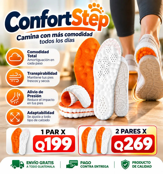 ConfortStep - Alivia Esa Molestia En Tus Pies